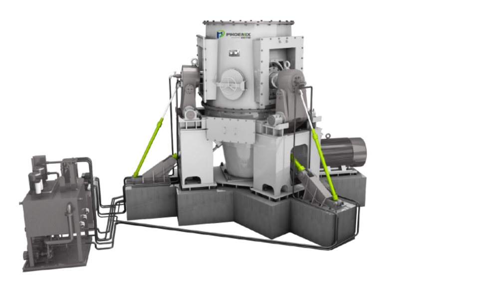 立式輥壓制砂機