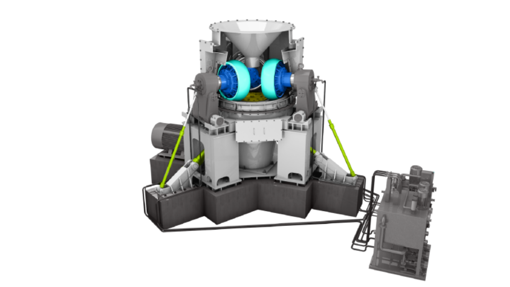 立式輥壓制砂機